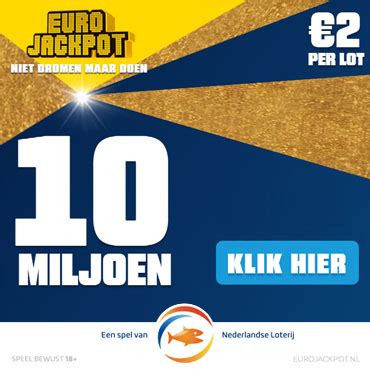 eurojackpot uitslag loten checken